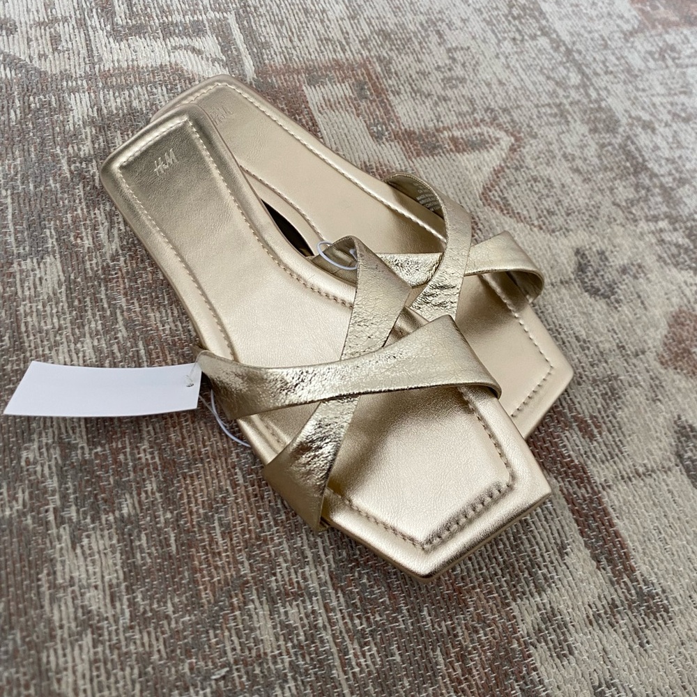 H&M Gold Women's Sandals